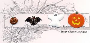 Susan Clarke Originals Halloween Buttons (#23)